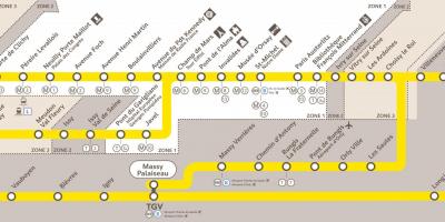 Mapa ng RER C