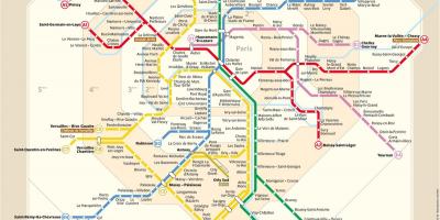 Mapa ng RER