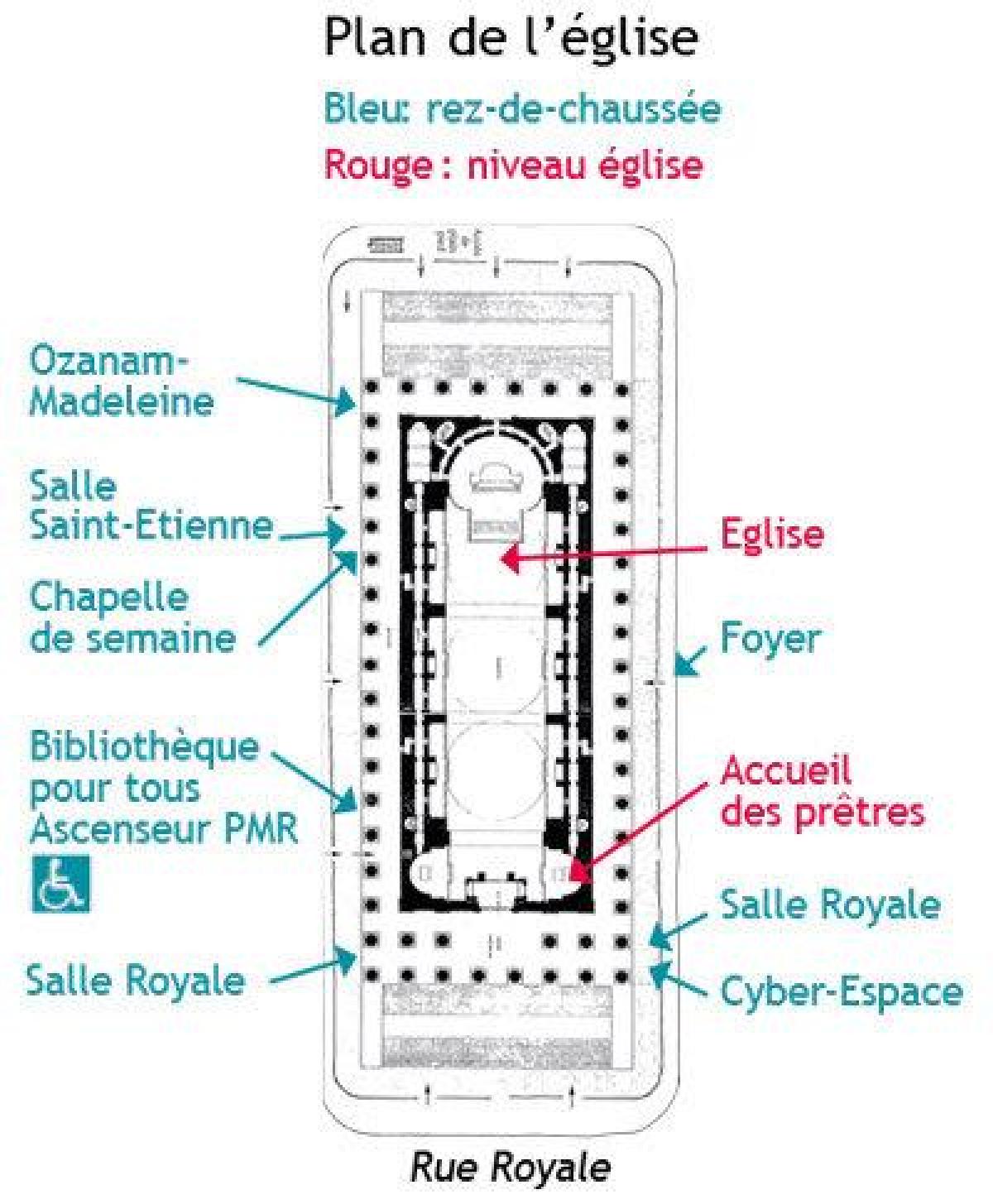 Mapa ng Madeleine Paris