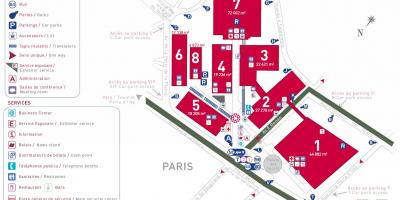 Mapa ng Paris expo